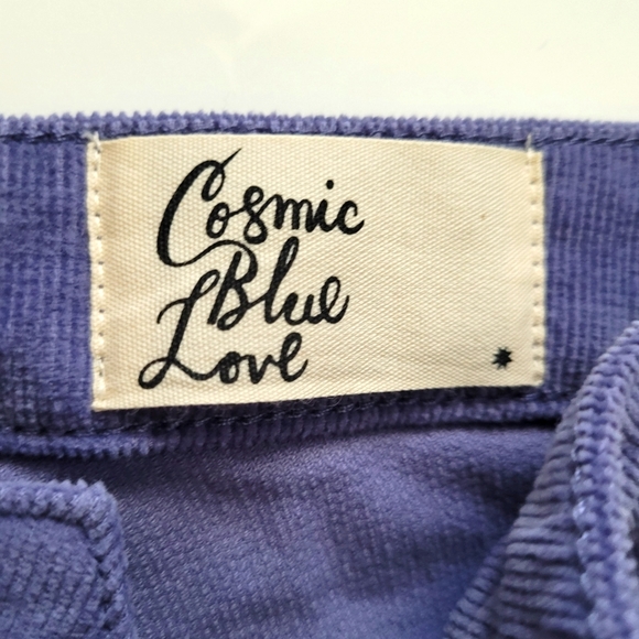 NWT Cosmic Blue Love Stitch Fix Corduroy Skinny Pants - Purple - 25P (Petite) - Picture 7 of 7
